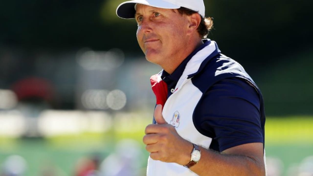 Vom Ryder Cup direkt wieder in die Saison: Phil Mickelson geht bei der Safeway Open auf der PGA Tour an den Start. (Foto: Getty)