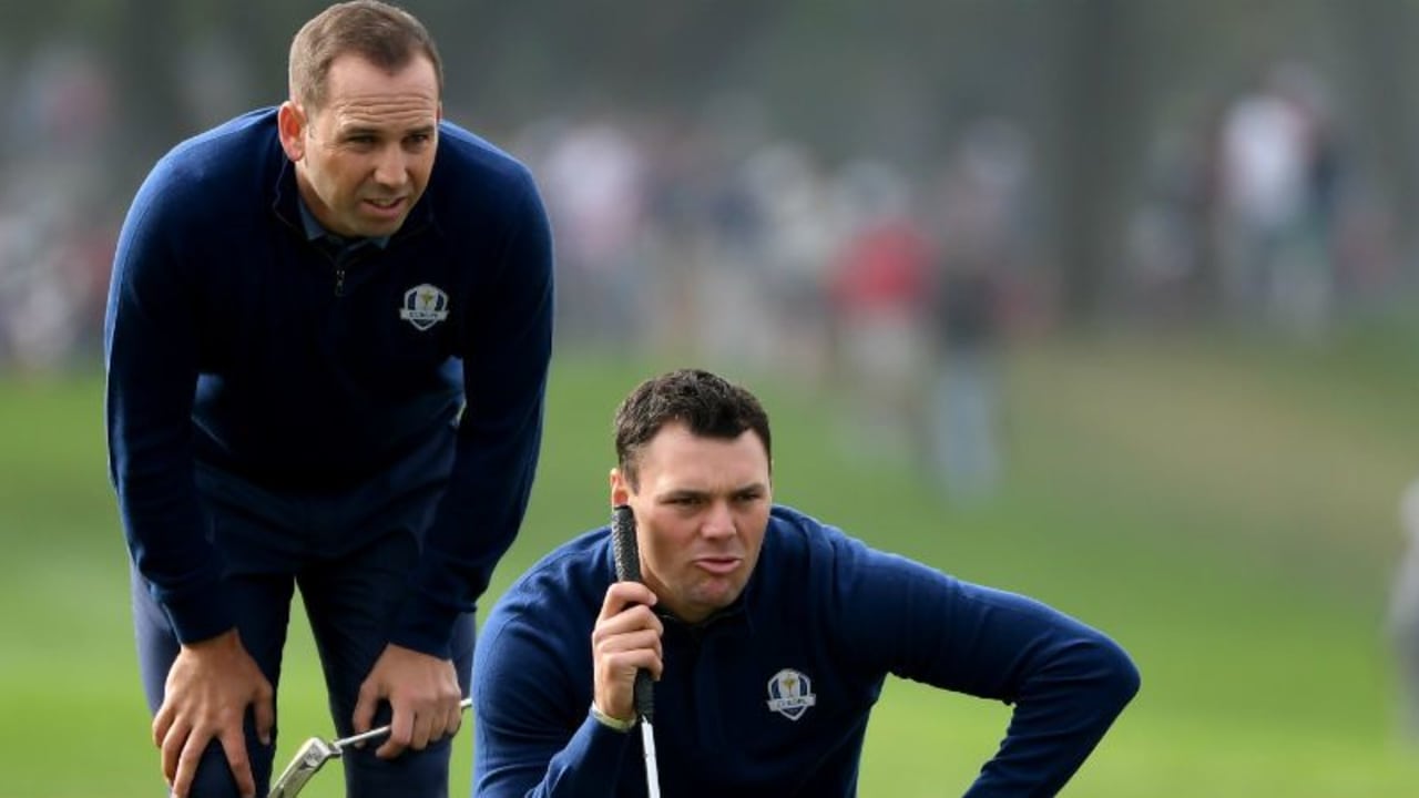 Martin Kaymer und Sergio Garcia bekommen beim Ryder Cup in Hazeltine die nächste Chance und dürfen sich in den Fourballs beweisen. (Foto: Getty)