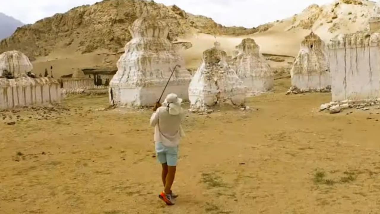 Golfen auf dem höchsten Platz der Welt? Adventures in Golf machen es vor. (Foto: youtube.com/SkratchTV)