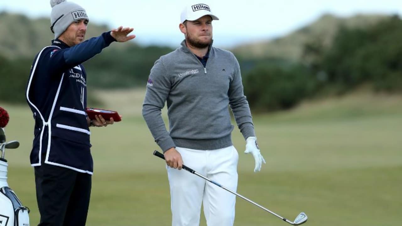 Tyrrell Hatton sichert sich seinen ersten European-Tour-Sieg mit einem Schläger-Mix. (Foto: Getty)