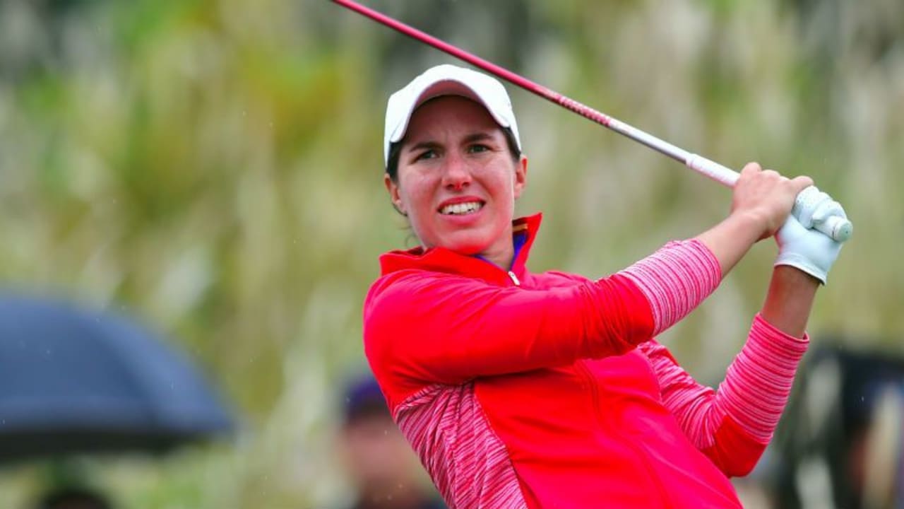 Carlota Ciganda kann sich über ihren ersten Sieg bei der Hana Bank Championship freuen. (Foto: Getty)