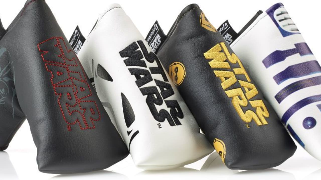 Nicht nur Schoner für den Putter: TaylorMade bringt eine ganze Palette an Gimicks im Star-Wars-Design. (Foto:©&™2016 Lucasfilm Ltd.)