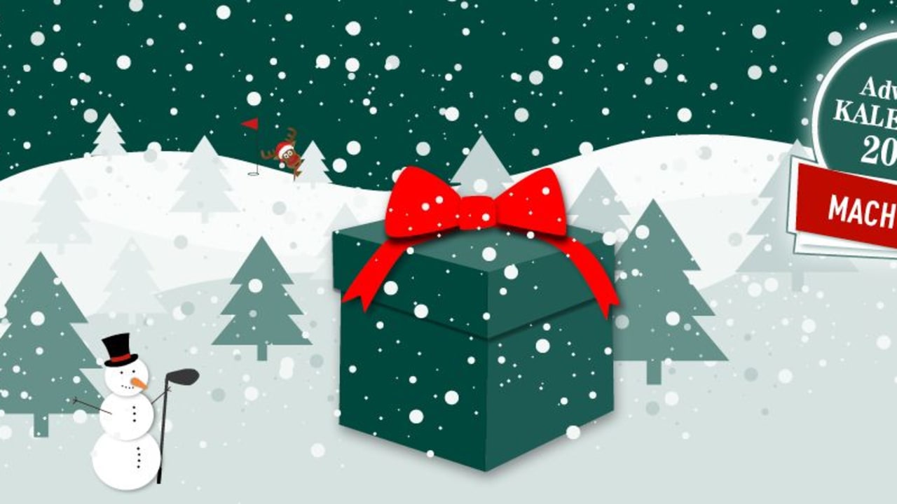 Der Golf Post Adventskalender 2016: Tolle Preise warten auf SIe! (Foto: Golf Post)