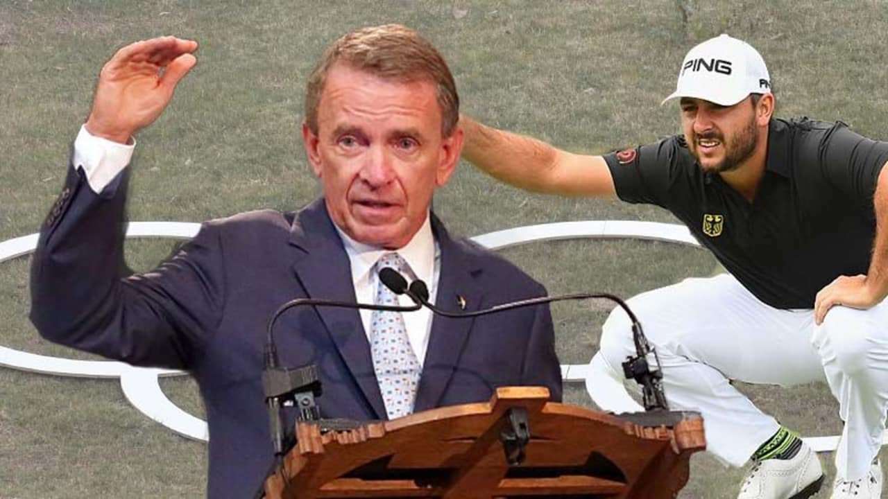 PGA-Tour-Chef Tim Finchem (l.) versucht vor Beginn seines Ruhestandes noch einiges zu bewegen.