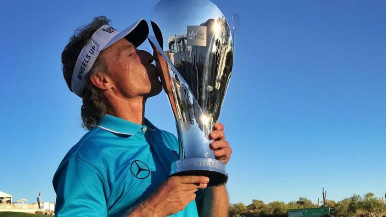 Bernhard Langer schließt eine überragende Saison erneut als Sieger des Charles Schwab Cup ab. (Foto: Twitter/@ChampionsTour)