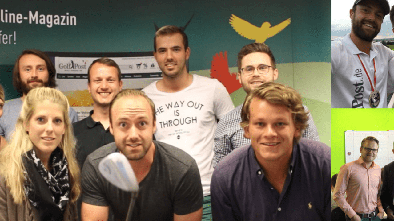 Das Golf Post Team schafft es auf Platz 33. des Wachstums-Rankings 2016. (Foto: Golf Post)
