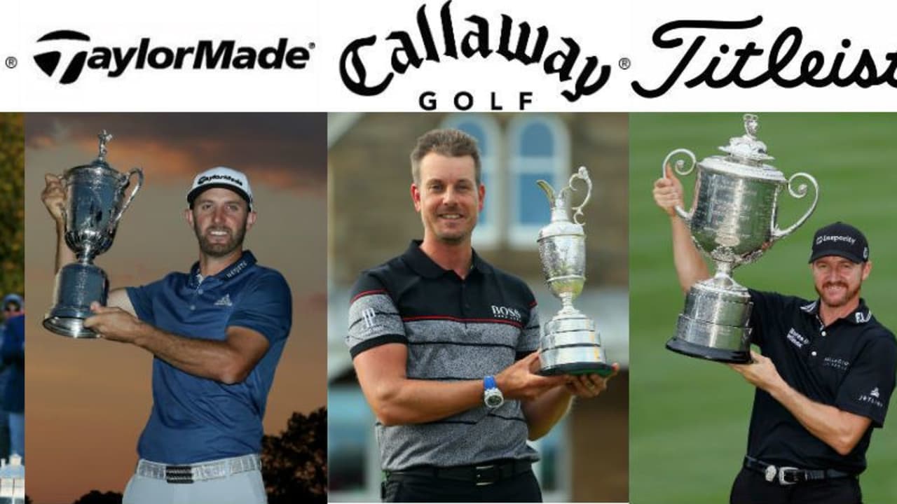 Die Golfschläger und Golfbälle der Majorsieger 2016 im Blick ins Bag. (Foto: Getty)