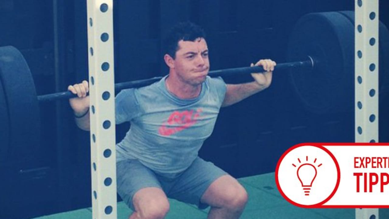 Rory McIlroy schwört genau wie Fabian Bünker auf das Training mit der Langhantel. (Foto: Instgram.com/@rorymcilroy)