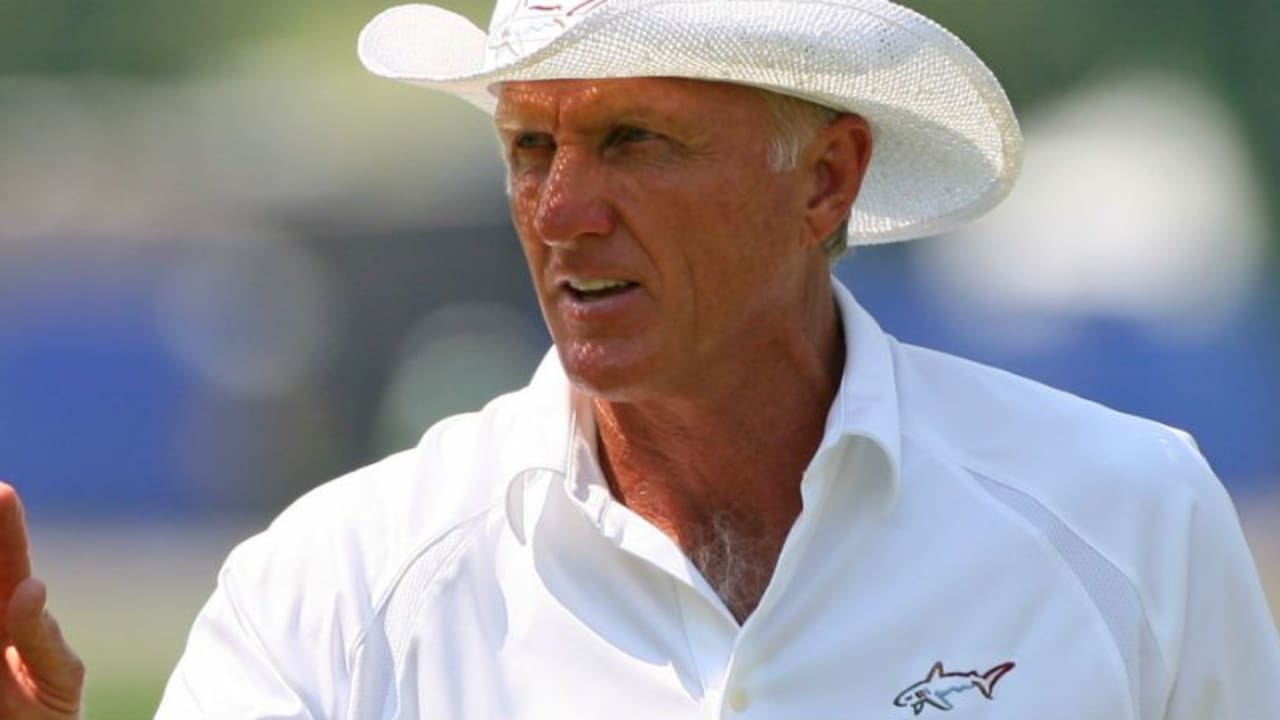 Auch wenn sich seine aktive Zeit auf dem Golfplatz in Grenzen hält, Greg Norman ist weiter dick im Geschäft. (Foto: Getty)