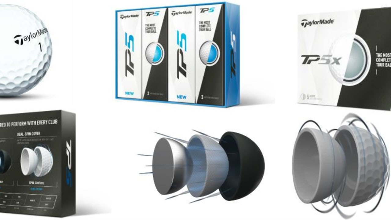 Zwei neue Golfbälle hat TaylorMade für 2017 im Sortiment und sorgt mit den TP5-Modellen für eine kleine Revolution. (Foto: TaylorMade)