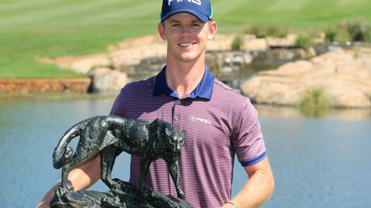 Nicht zu schlagen. Brandon Stone siegt bei der Alfred Dunhill Championship. (Foto. Getty)