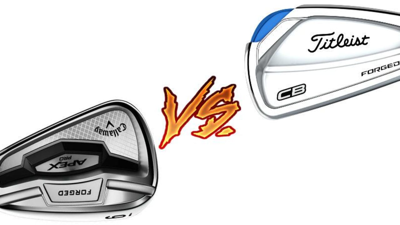 Die Eisen der Profis im Vergleich. Florian Raggl hat die Callaway Apex Pro und die Titleist 716 CB im Video unter die Lupe genommen (Foto: Callaway/Titleist)