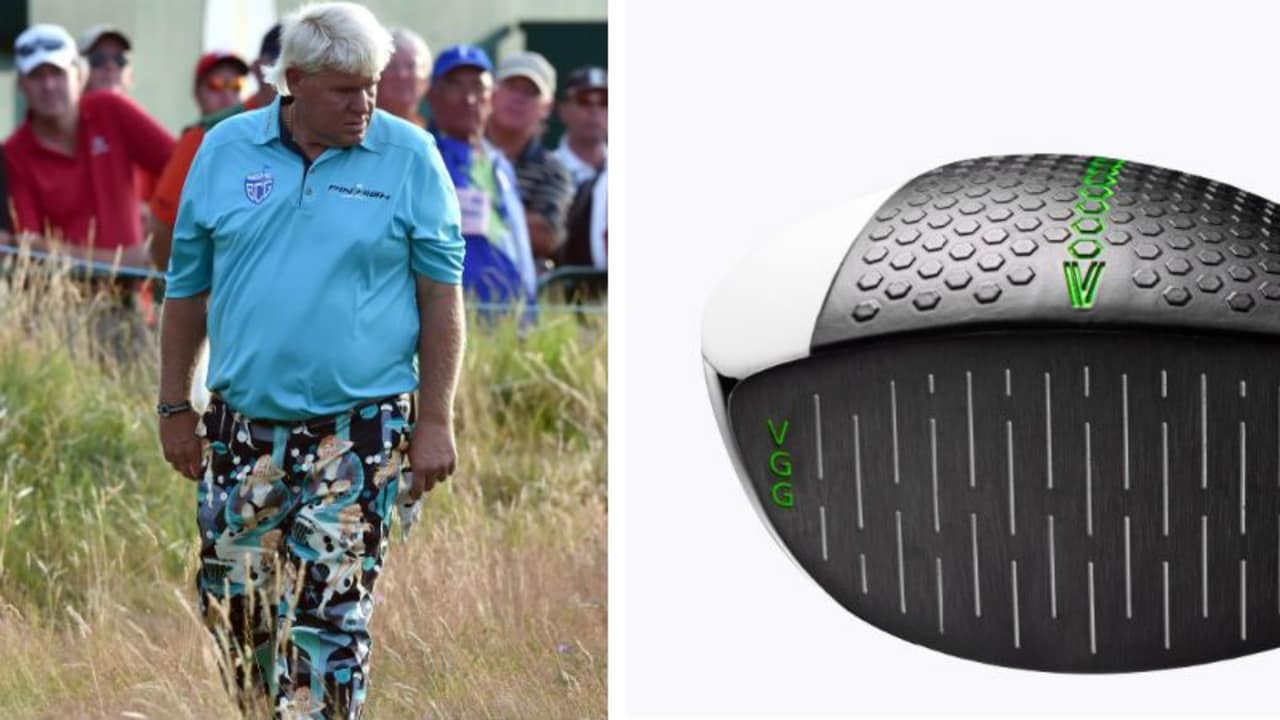 Die Zeiten in denen John Daly häufiger im Rough zu finden war, könnten dank des neuen Vertical Groove Driver bald vorbei sein. (Foto: Getty/VGG)