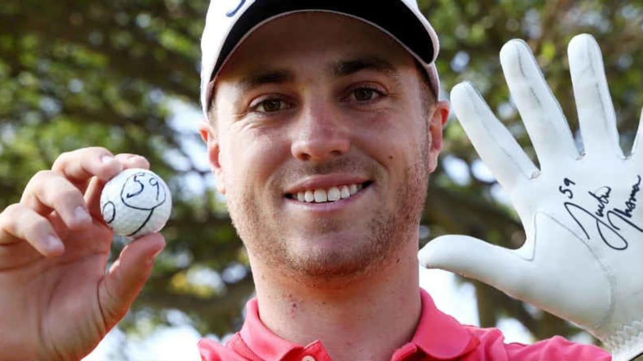 Mit nur 59 Schlägen setzt sich Justin Thomas an die Spitze der Sony Open. (Foto: Getty)