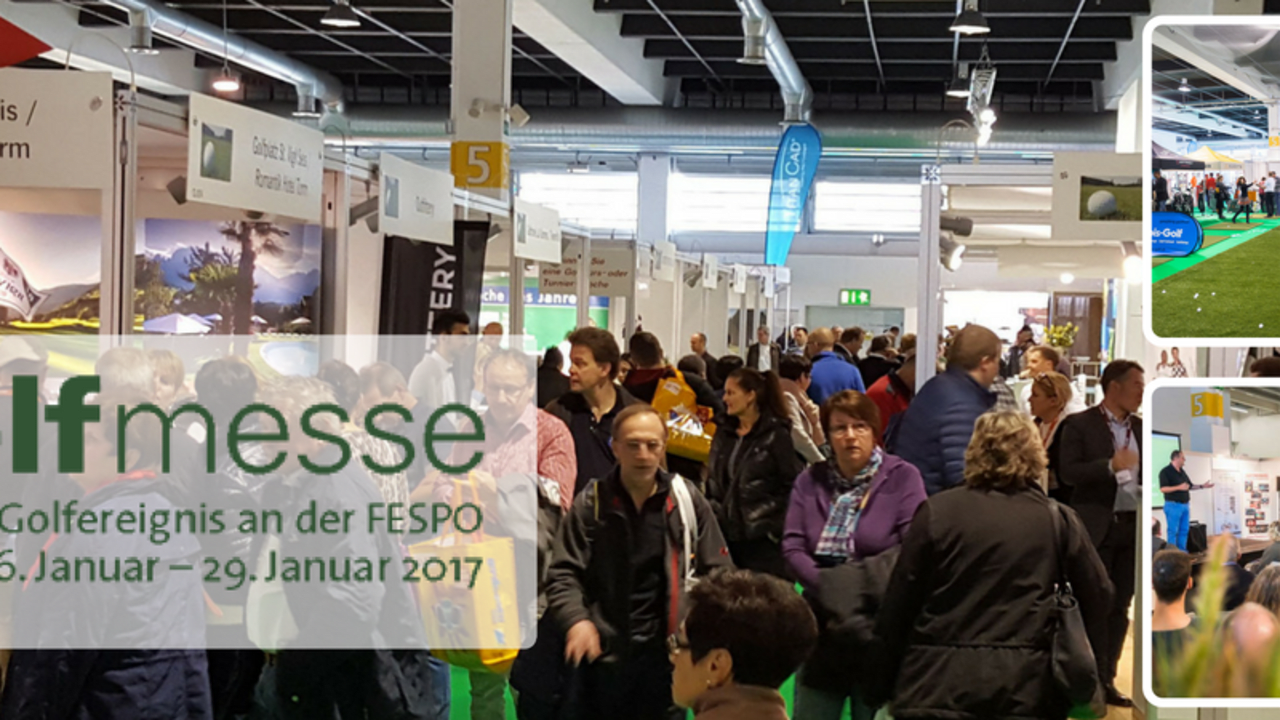 Vom 26. bis 29. Januar 2017 findet in Zürich Oerlikon die Golfmesse als „das Golfereignis an der FESPO“ statt. (Foto: Golfmesse Zürich)
