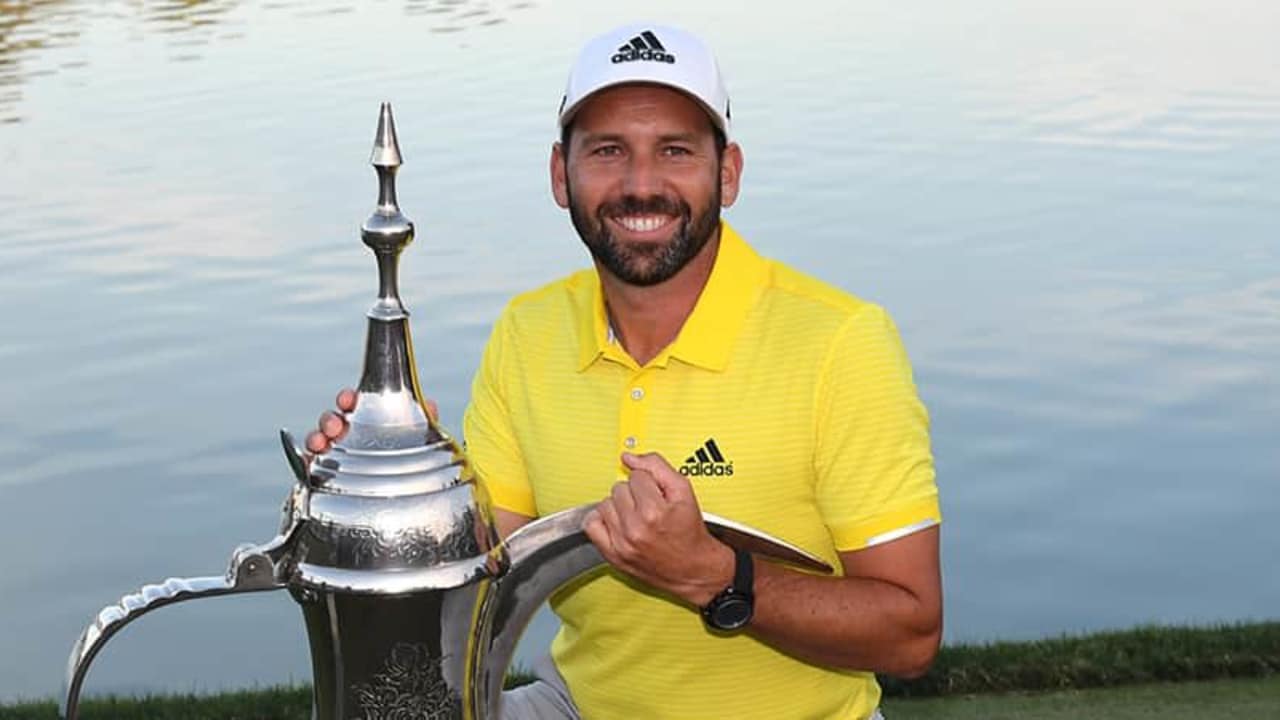 Sergio Garcia Sieger Omega Dubai Desert Classic 2017