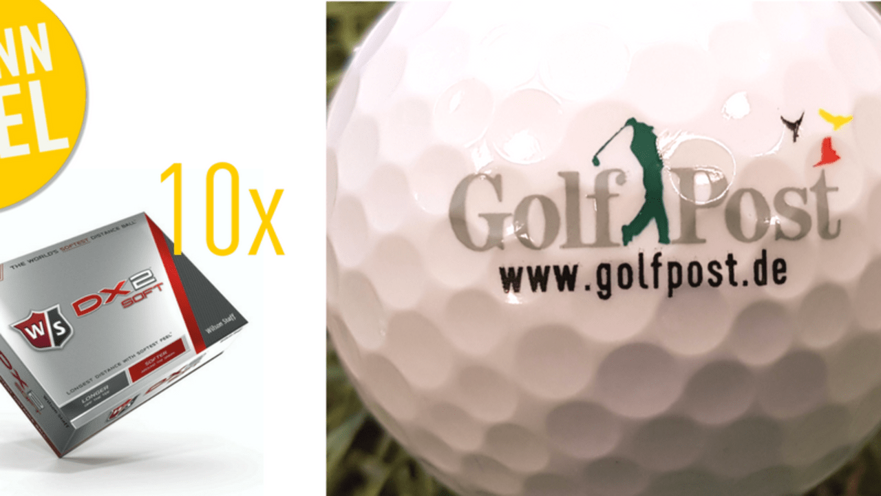 Jetzt mit den Golf Post Logobällen in die Golfsaison 2017 starten! (Bild: Wilson Staff)