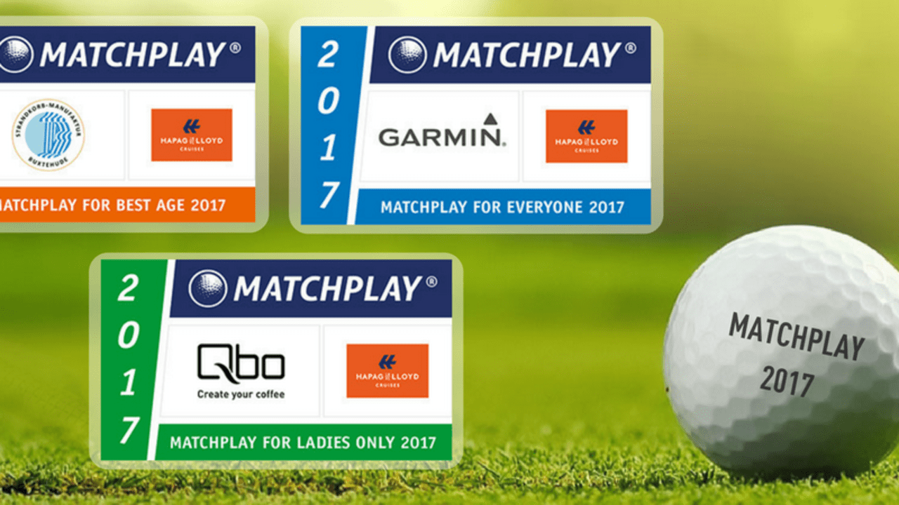 Matchplay-Serie 2017: Bald geht es los. (Foto: Golf Marketing GmbH)