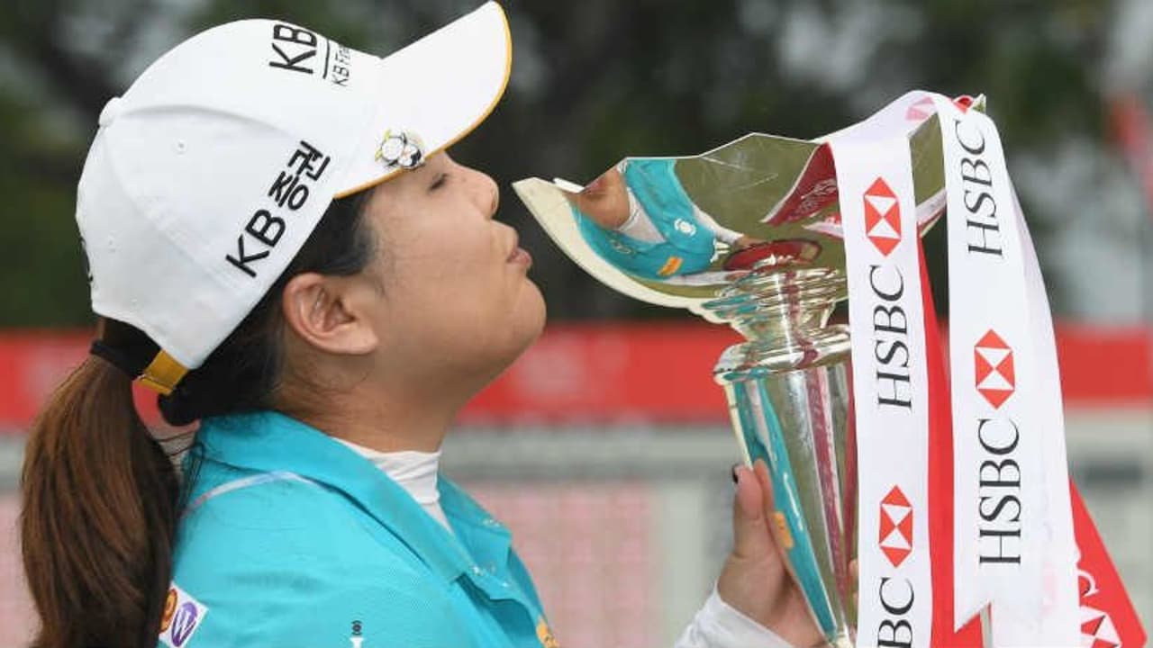 Inbee Park gewinnt bei der HSBC Women's Champions. Es ist ihr erster Sieg seit Rio. (Foto: Getty)