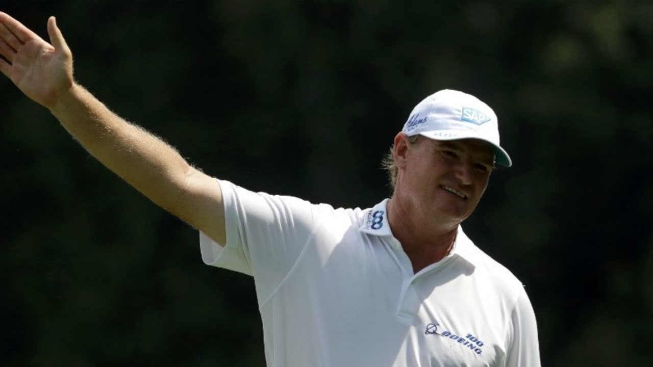 Möglicherweise hat Ernie Els dieses Jahr zum letzten Mal in Augusta aufgeteet. (Foto: Getty)