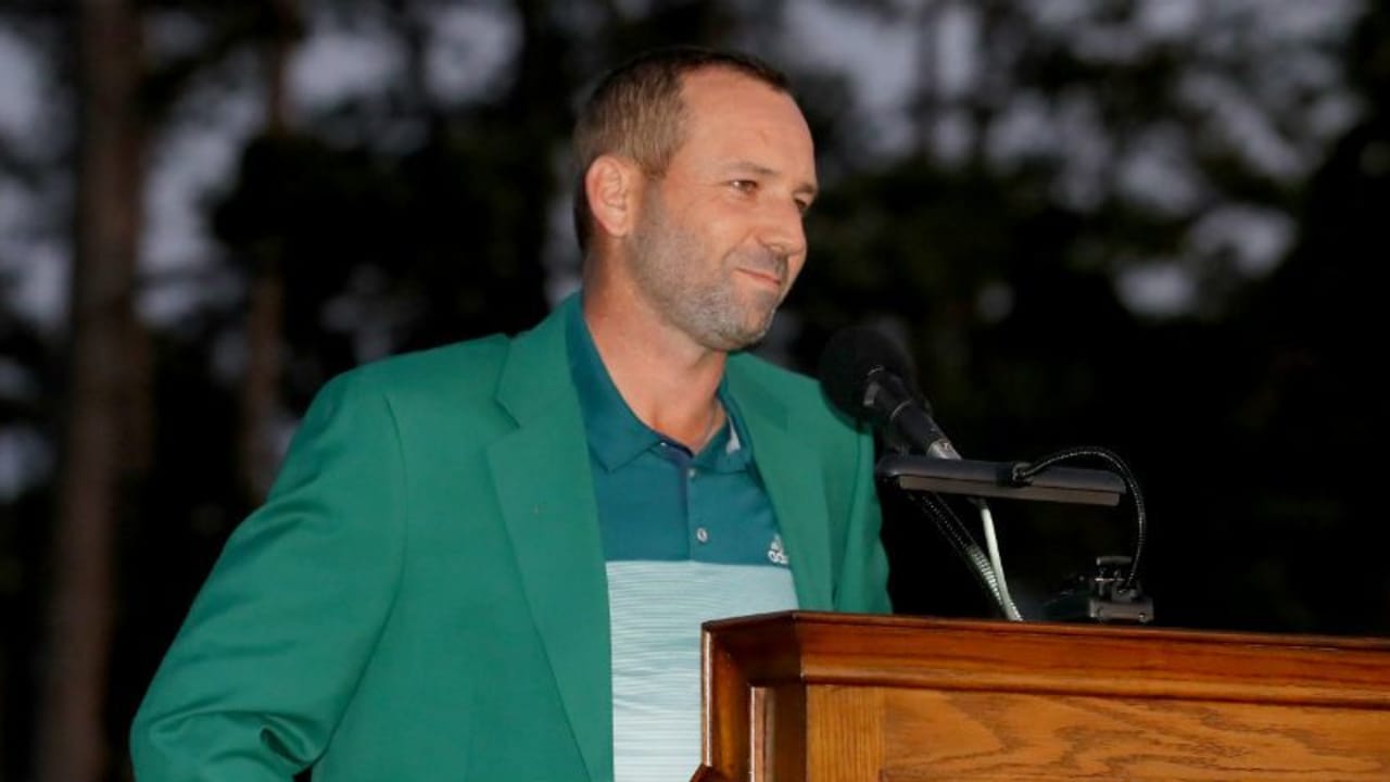 Sergio Garcia äußert sich nach seinem Sieg beim 81. Masters Tournament. (Foto: Getty)