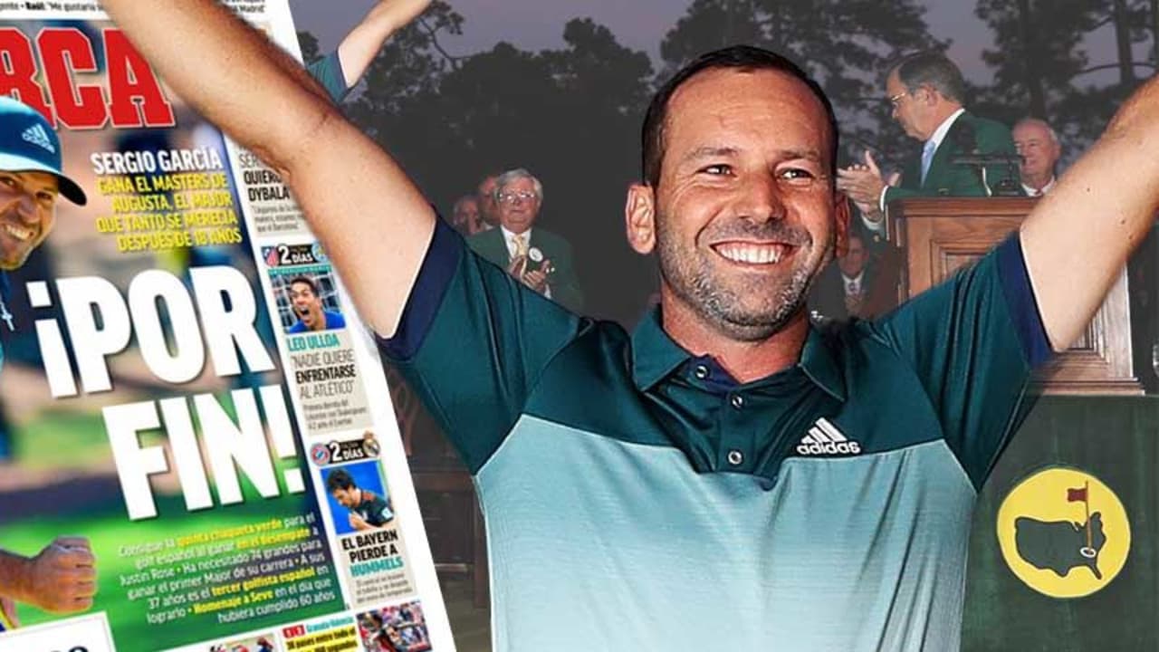 Sergio Garcia wird nach seinem Sieg beim US Masters Tournament nicht nur von den Medien in seiner spanischen Heimat in höchsten Tönen gelobt.
