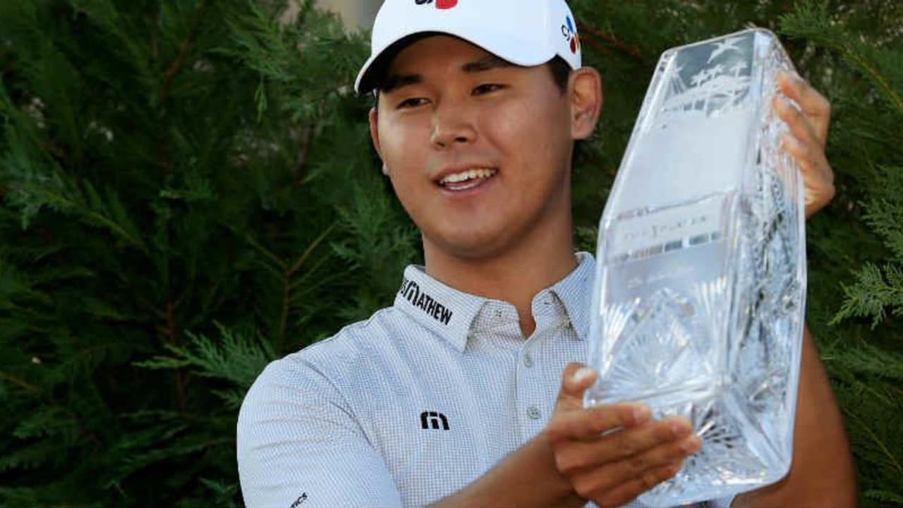Si Woo Kim gewinnt als jüngter Spieler die Players Championship. (Foto: Getty)