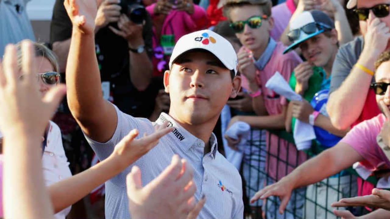 Si Woo Kim trägt sich mit seinem Sieg bei der Players Championship gleich mehrfach in die Geschichtsbücher ein.