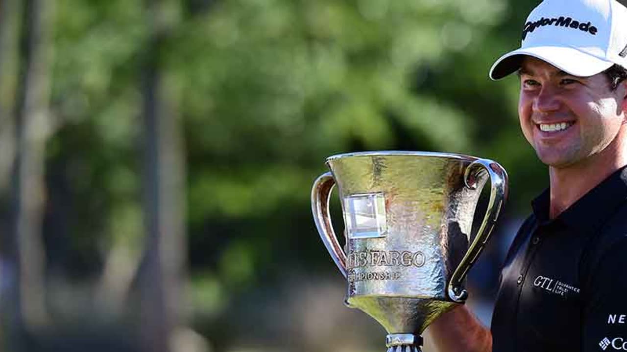 Bei der Wells Fargo Championship hat Brian Harman das beste Ende für sich. (Foto: Getty)