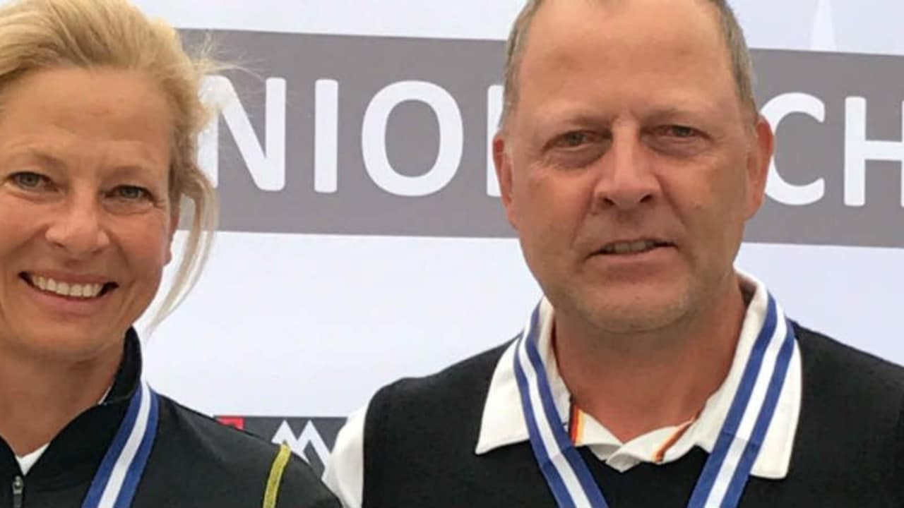 Freuen sich über ihre Erfolge bei der Europameisterschaft der AK 50: Susanne Lichtenberg und Martin Birkholz (Foto: DGV/Effert)