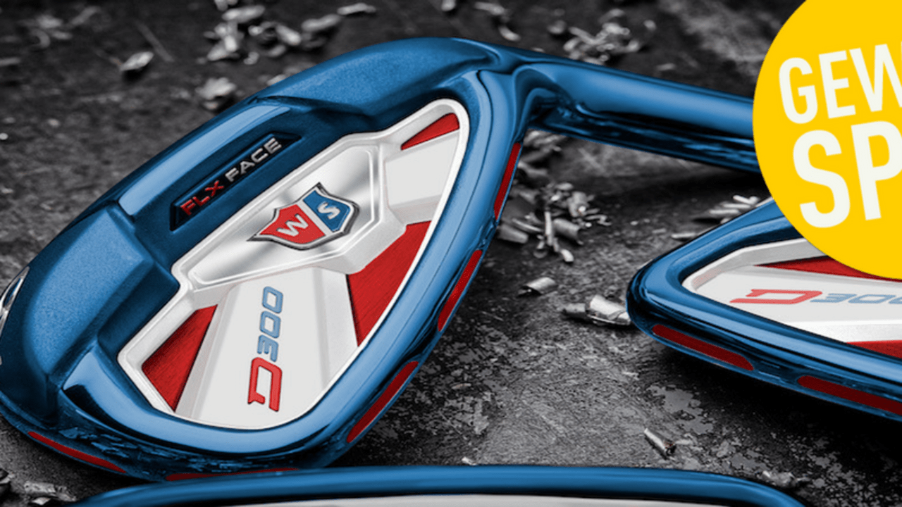 Golf Post verlost passend zur US Open am Wochenende ein exklusives D300 Eisenset von Wilson Staff in der US Open Edition. Jetzt mitmachen! (Foto: Wilson Staff)
