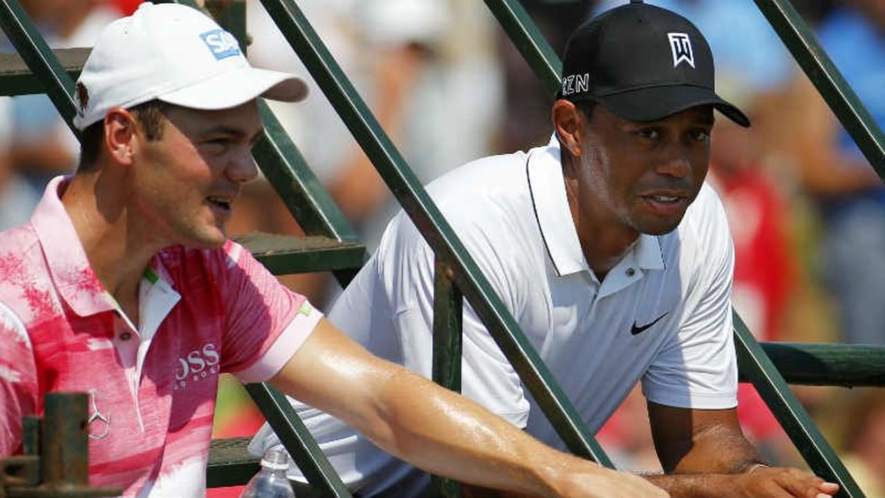 Martin Kaymer steht Tiger Woods in einer schweren Zeit zur Seite. (Foto: Getty)