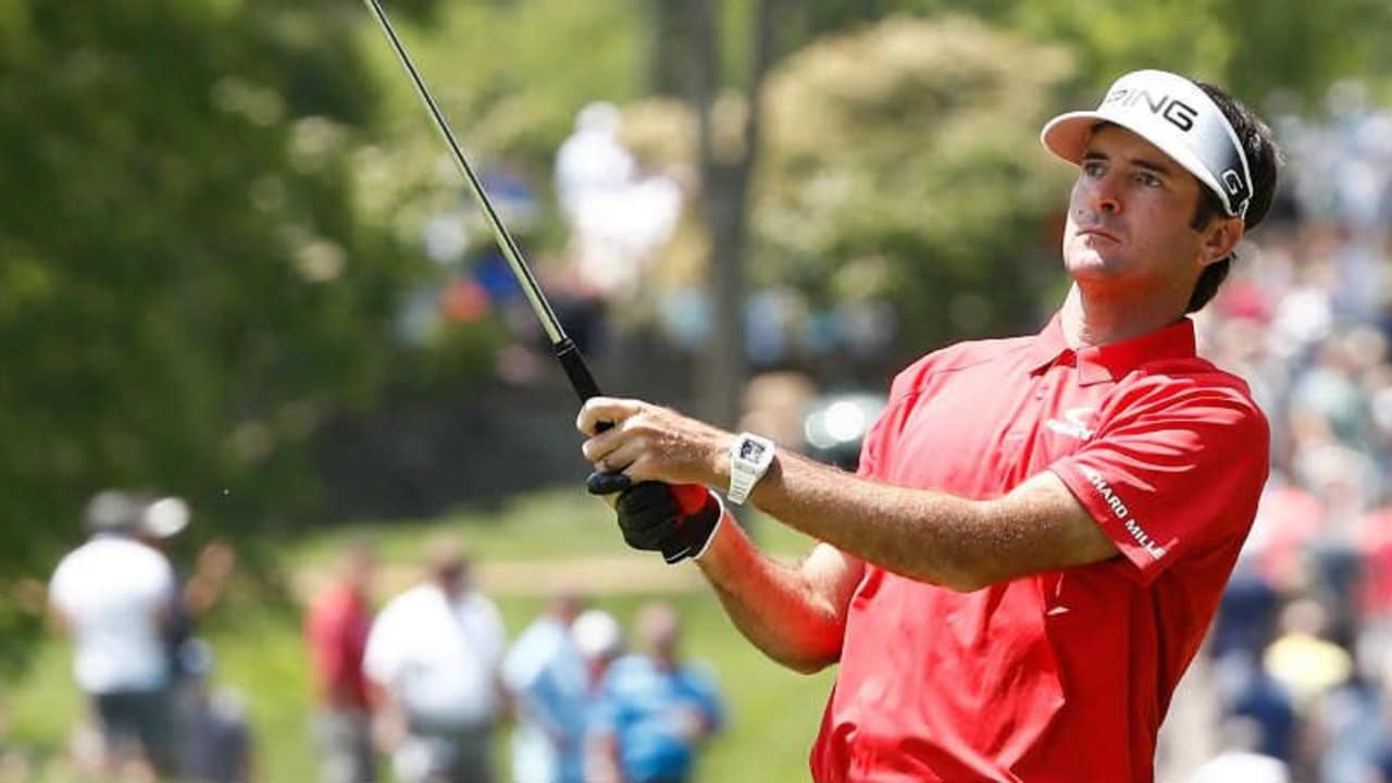 Bubba Watson sucht Angriffsmöglichkeiten im Finale des Memorial Tournament. (Foto: Getty)