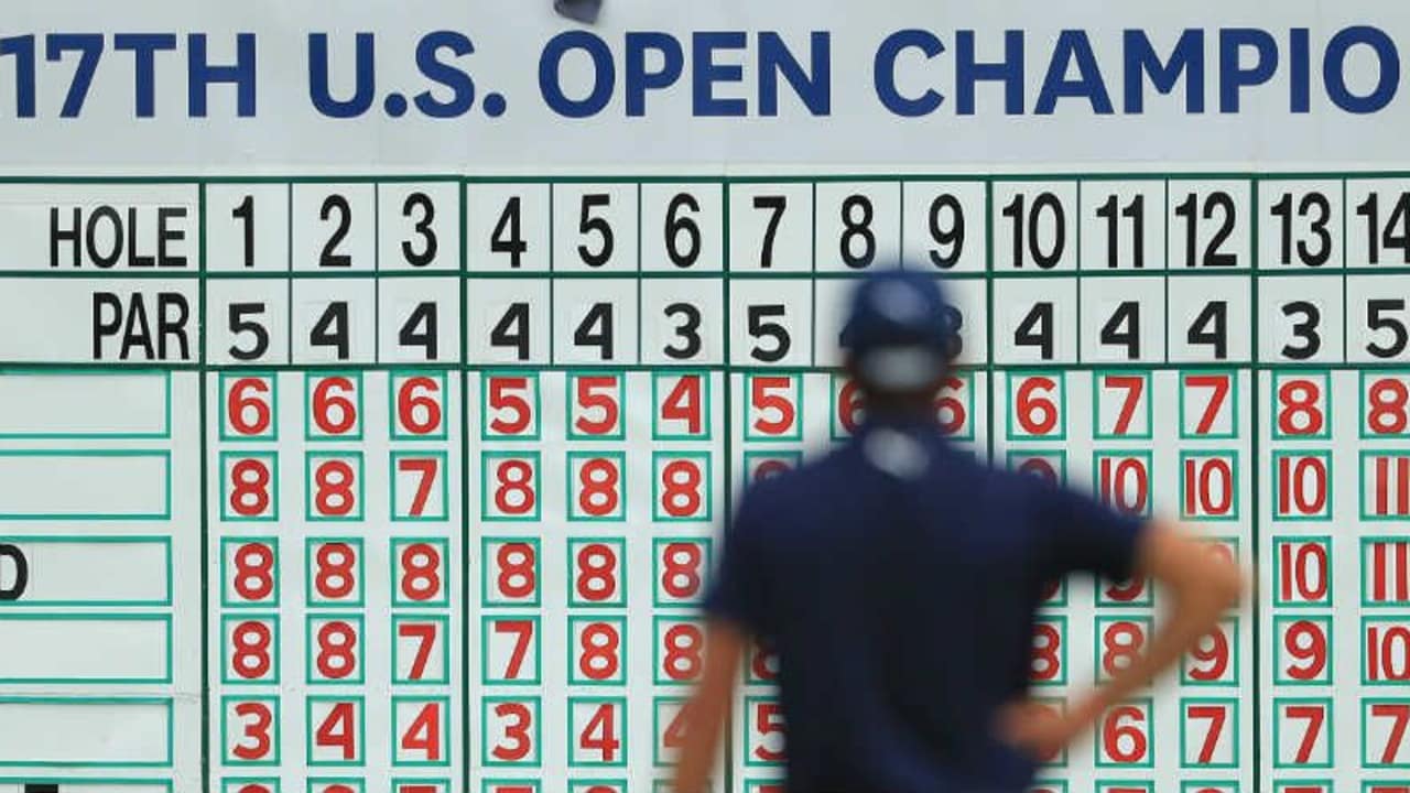 Mit einer herausragenden Leistung sichert sich Brooks Koepka den Sieg bei der US Open 2017. (Foto: Getty)