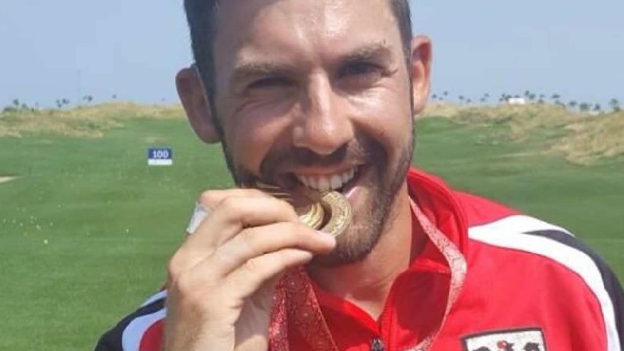 Allen John mit Platzrekord und anschließendem Triumph im Matchplay Modus. (Foto: St. Leon-Rot Medien)