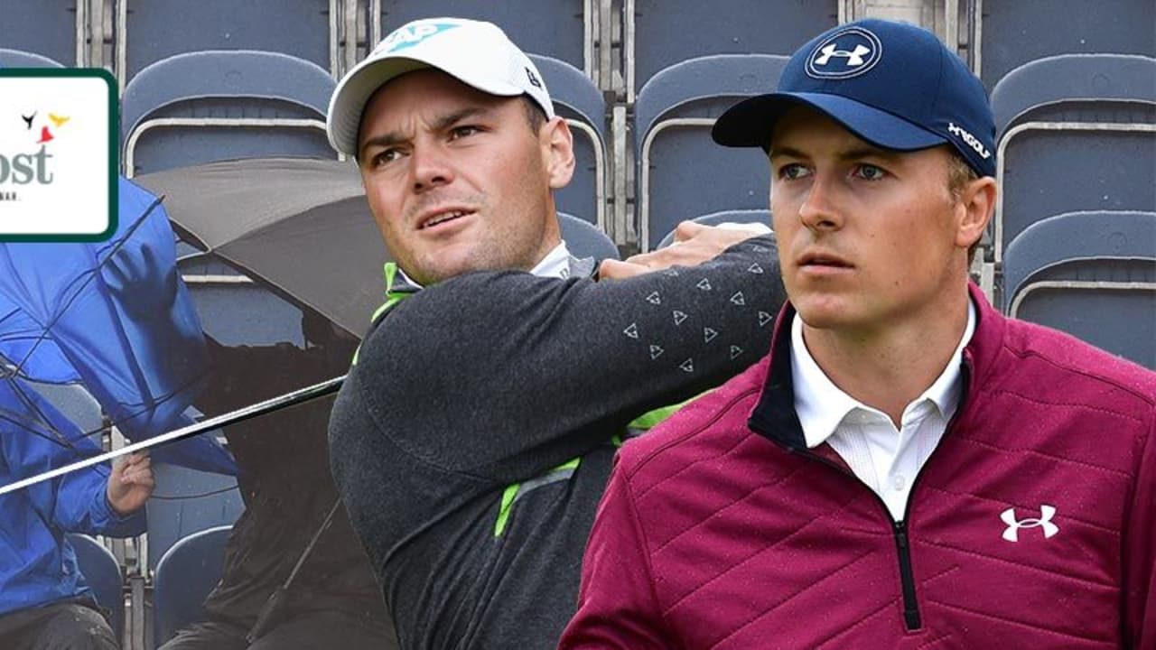 Während Martin Kaymer (l.) bei der British Open lange um den Cut zittern muss, zieht Jordan Spieth an der Spitze seine Kreise.