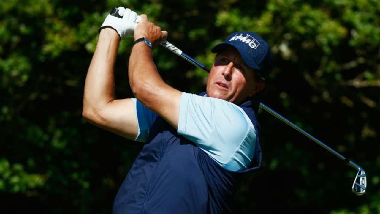 Phil Mickelson lässt den Driver bei der British Open weg, wie schon bei seinem Sieg 2013. (Foto: Getty)