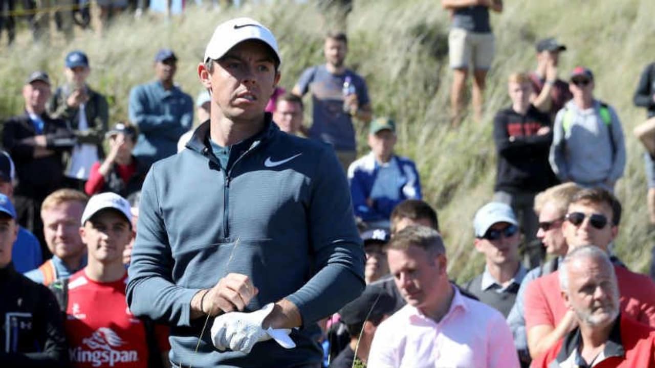 Rory McIlroy kam bei der British Open 2017 erst spät in Fahrt. (Foto: Getty)