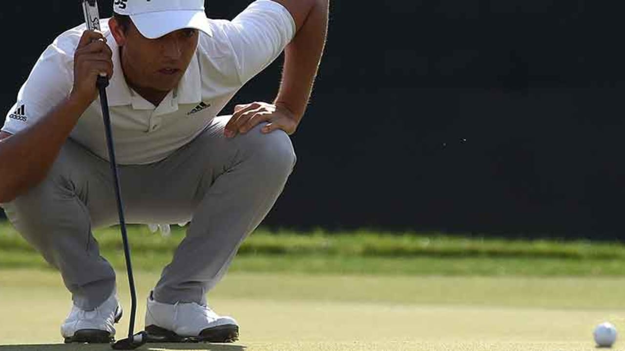 Wer gut putten will, muss die Linien und Breaks erkennen. (Foto: Getty)