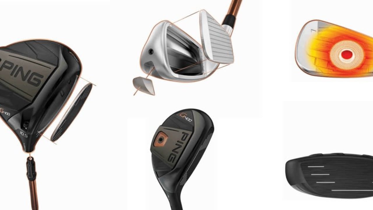Die Ping G400 Serie umfasst drei Driver, Fairwayhölzer, Hybrids, Eisen und das sogenannte Crossover. (Foto: Ping)