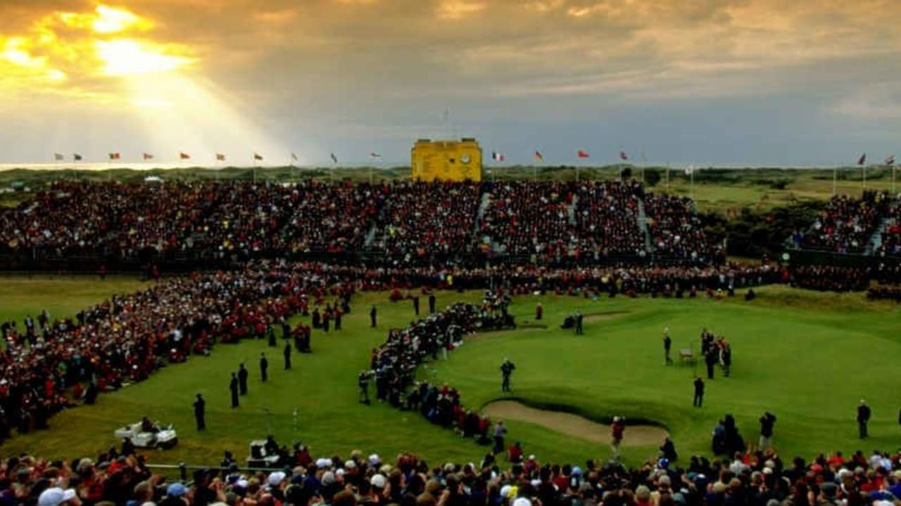 Das 18. Loch des Royal Birkdale stellt die Golfer vor schwierige Herausforderungen. (Foto: Getty)