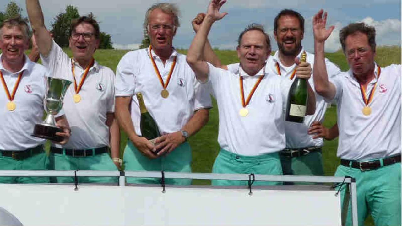 Golfclub Falkenstein holt ersten DMM-AK-50-Titel im Hofgut Praforst. (Foto: DGV/C&V Sport Promotion)