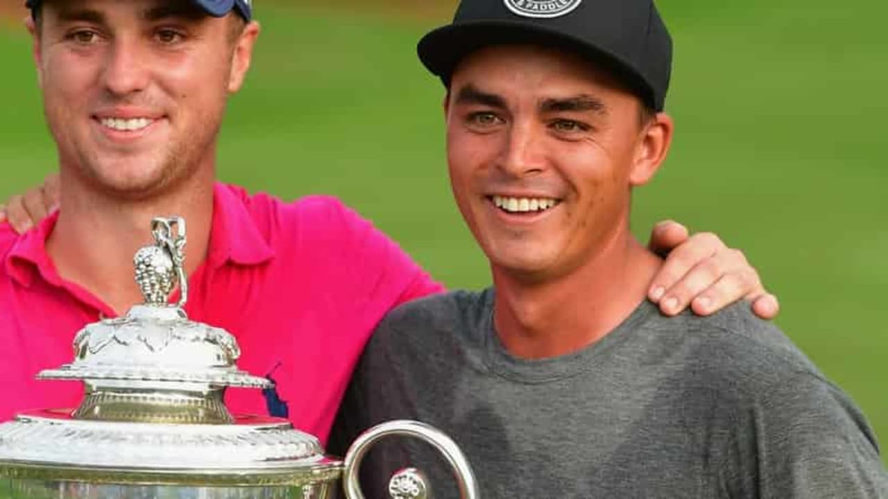 Erneut war Rickie Fowler nur Zuschauer, als einer seiner besten Freunde auf der Tour, Justin Thomas, seinen ersten Majorsieg bei der PGA Championship 2017 feierte. (Foto: Getty)