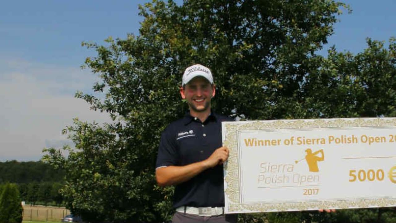 Nicolai von Dellingshausen steigt in die Challenge Tour auf. (Foto: Golf Tours GmbH)