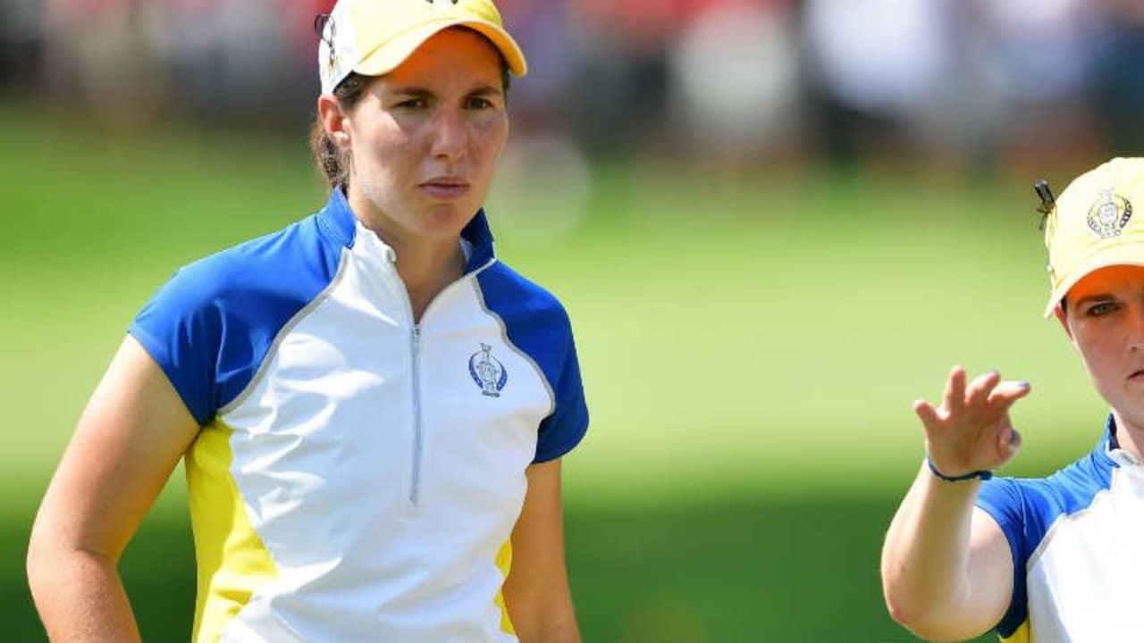 Das europäische Team tut sich auch am zweiten Tag des Solheim Cup 2017 schwer. (Foto: Getty)