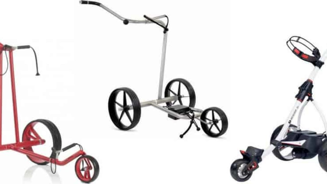 Golf Post hat zahlreiche Angebote seiner Partner zusammengetragen und die besten Elektro-Trolleys im Deal. (Foto: TiCad/JuCad/Motocaddy)