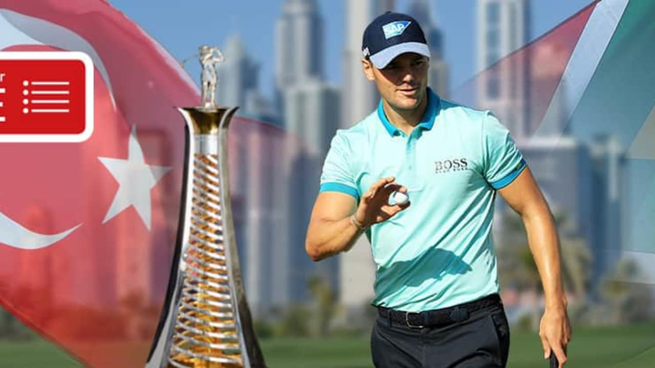 Race to Dubai Martin Kaymer Live