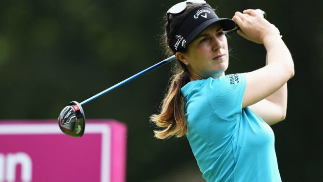 Wochenvorschau Sandra Gal bei der Evian Championship 2016. Auch dieses Jahr tritt die Proette wieder an. (Foto: Getty)