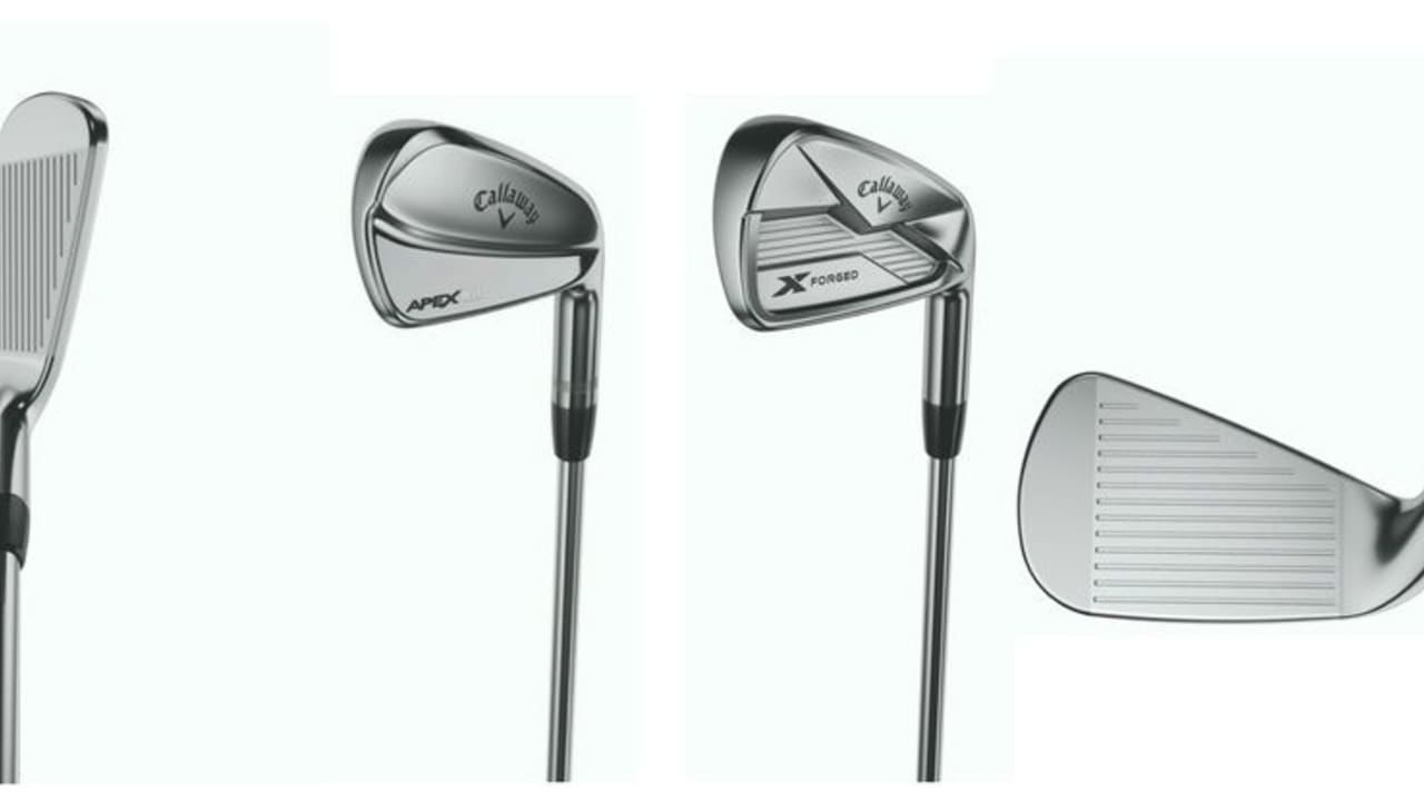 Callaway präsentiert zwei neue Eisen für die besten Spieler. Ein Blade und ein Eisen mit kleinem Cavity-Back. (Foto: Callaway)