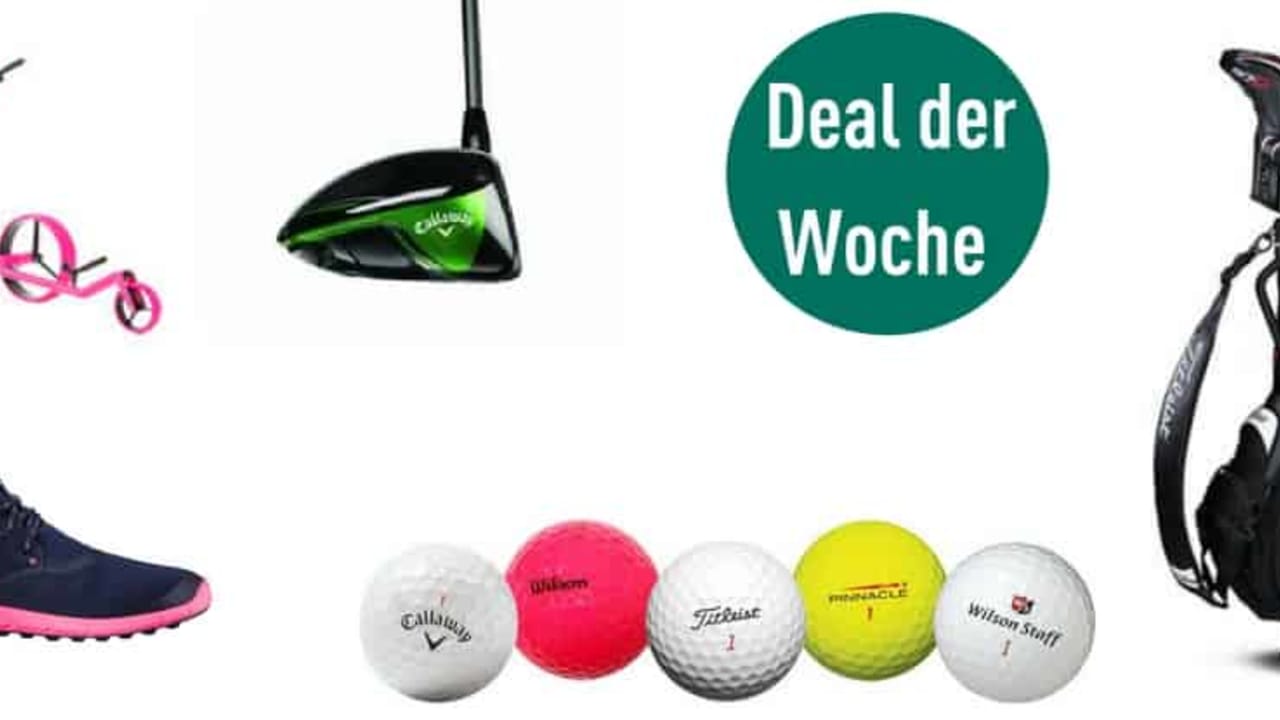 Sichern Sie sich im Deal der Woche bei Golf Post die perfekten Weihnachtsgeschenke. (Foto: JuCad/Callaway/Wilson/Titleist/Puma)